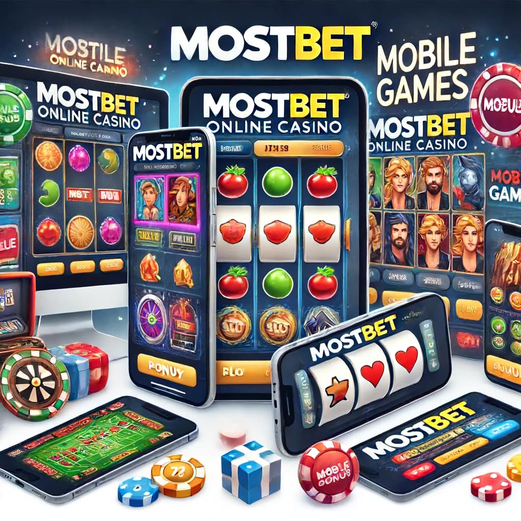 Juegos Móviles en el Casino en Línea Mostbet