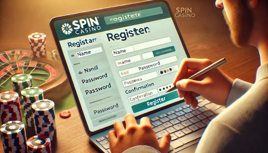 Regístrate en Spin Casino en línea